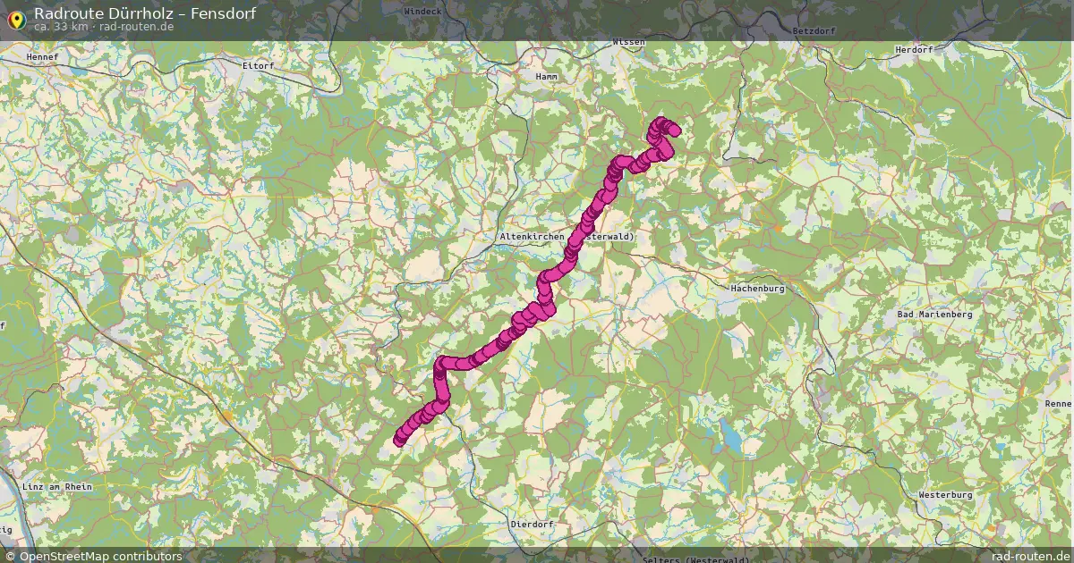 Radtour Dürrholz – Fensdorf