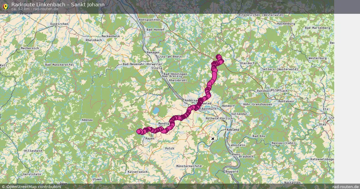 Radtour Linkenbach – Sankt Johann