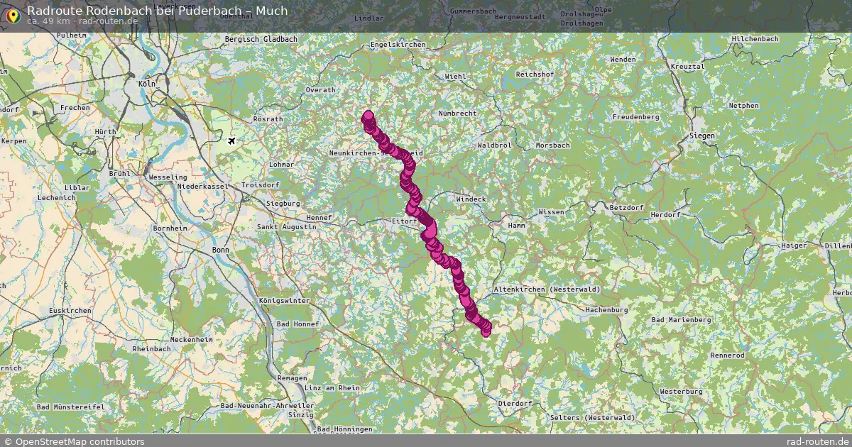 Radtour Rodenbach Bei Puderbach – Much