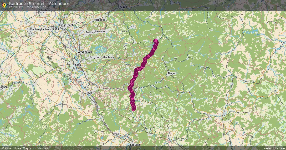 Radtour Steimel – Attendorn