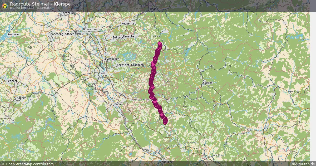 Radtour Steimel – Kierspe
