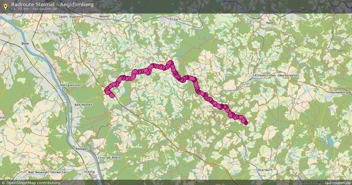 Radtour Steimel – Aegidienberg
