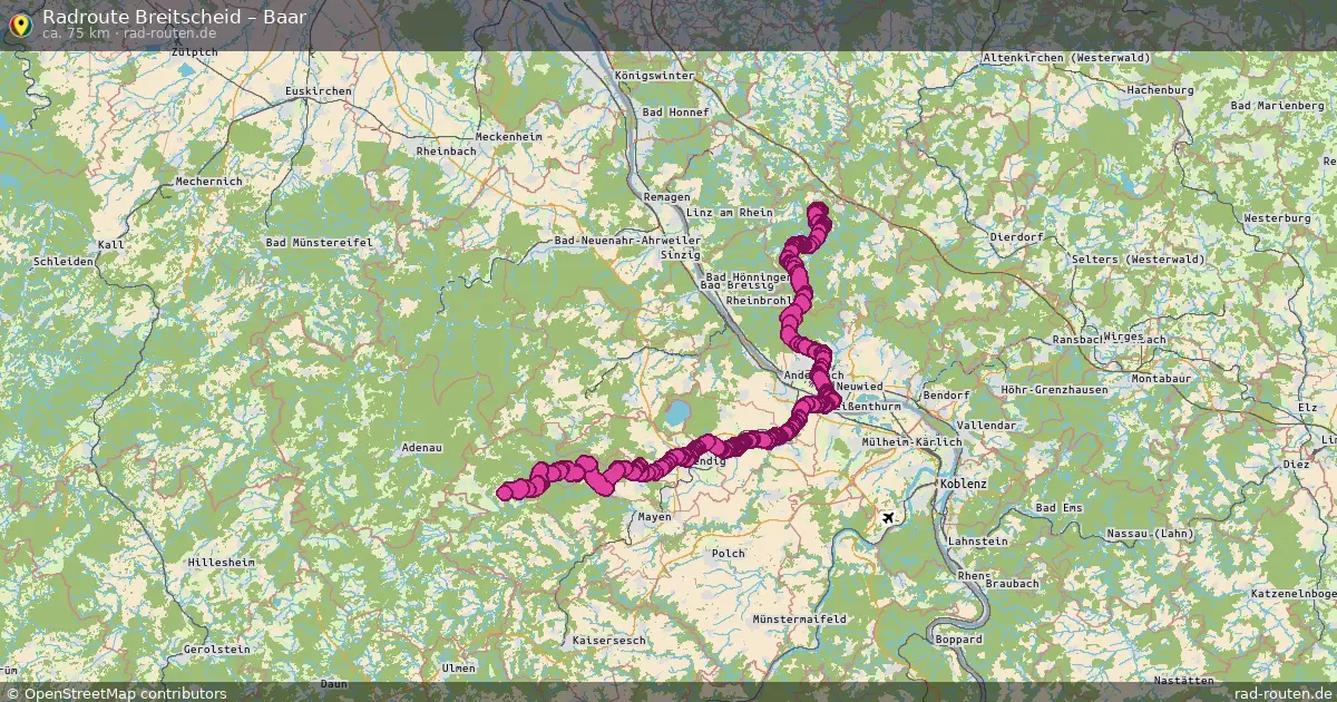 Radtour Breitscheid – Baar