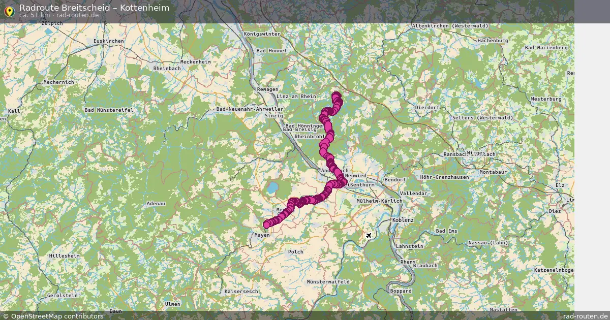 Radtour Breitscheid – Kottenheim
