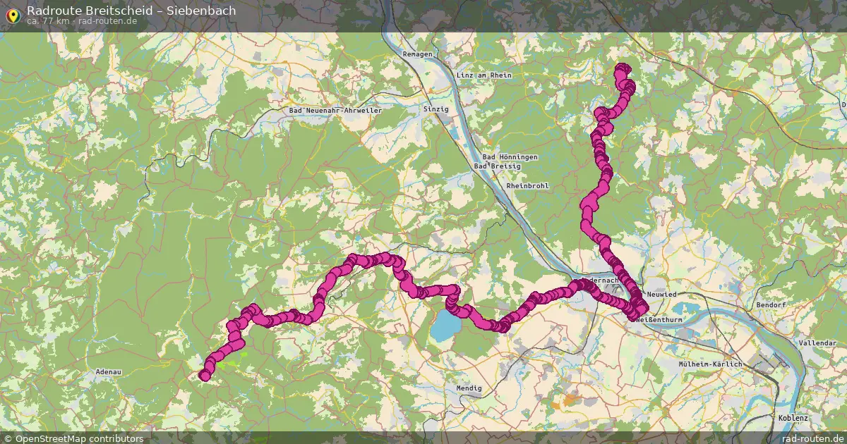Radtour Breitscheid – Siebenbach