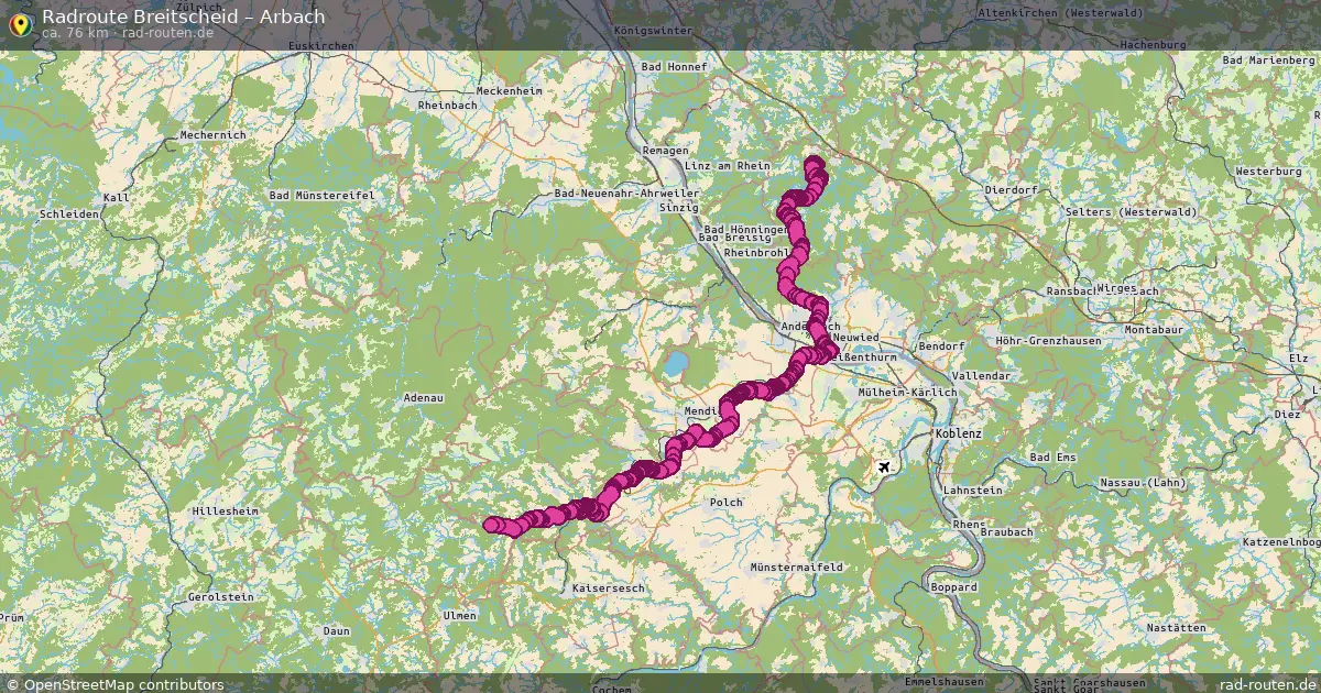 Radtour Breitscheid – Arbach