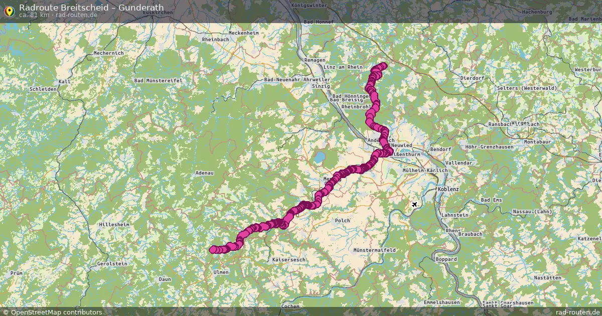 Radtour Breitscheid – Gunderath