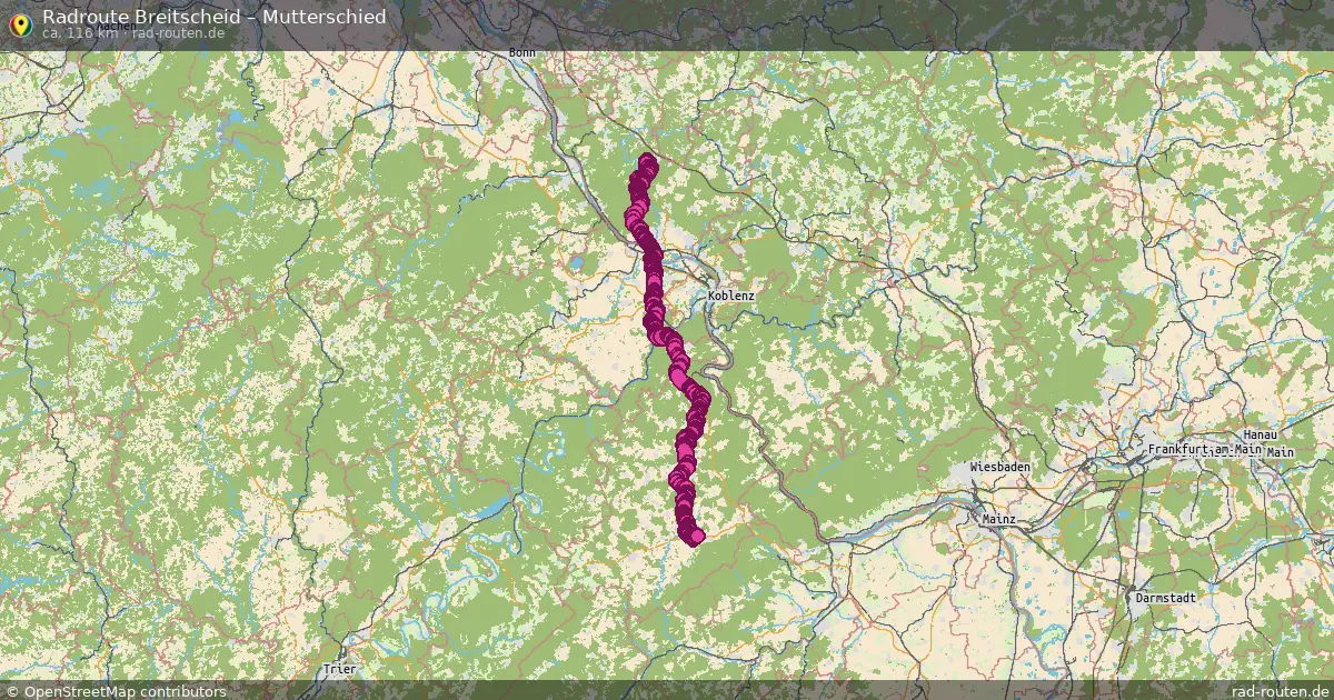 Radtour Breitscheid – Mutterschied