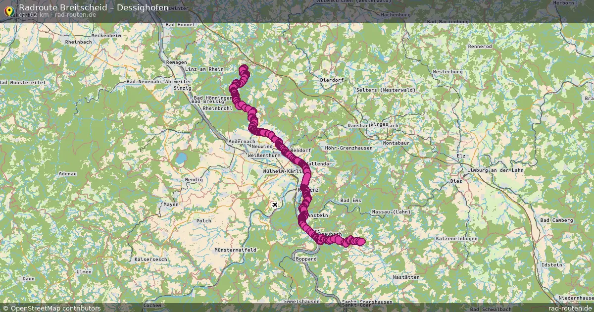 Radtour Breitscheid – Dessighofen