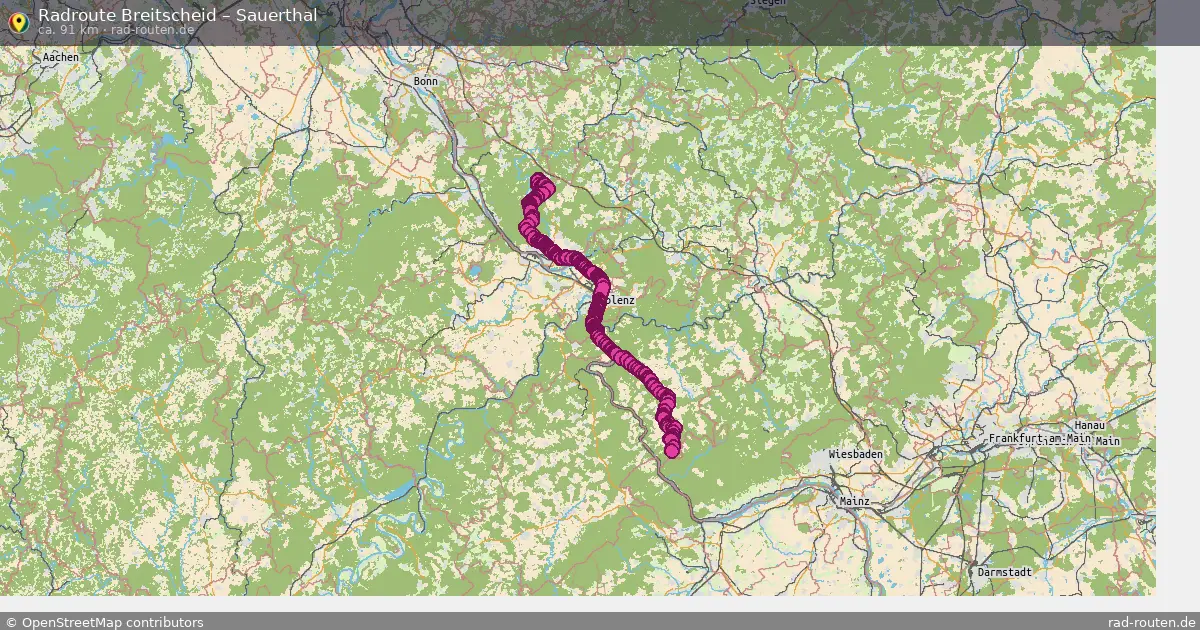Radtour Breitscheid – Sauerthal