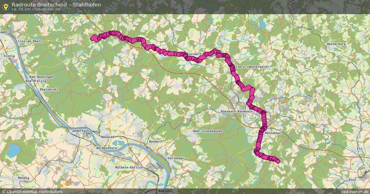 Radtour Breitscheid – Stahlhofen