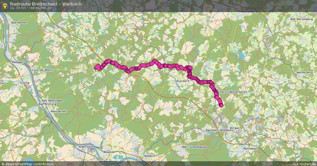 Radtour Breitscheid – Vielbach