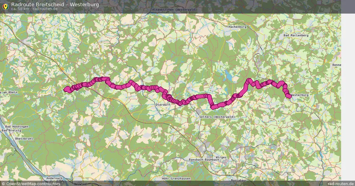 Radtour Breitscheid – Westerburg