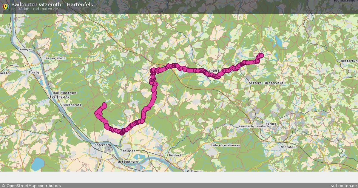 Radtour Datzeroth – Hartenfels
