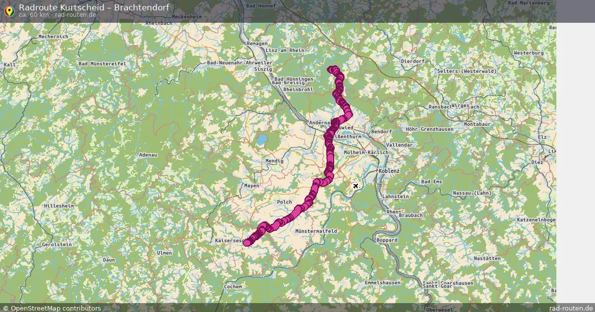 Radtour Kurtscheid – Brachtendorf