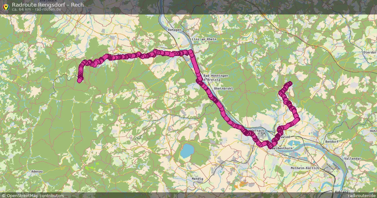 Radtour Rengsdorf – Rech