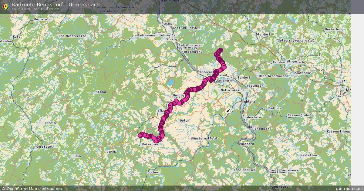 Radtour Rengsdorf – Urmersbach