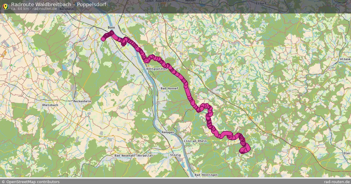 Radtour Waldbreitbach – Poppelsdorf