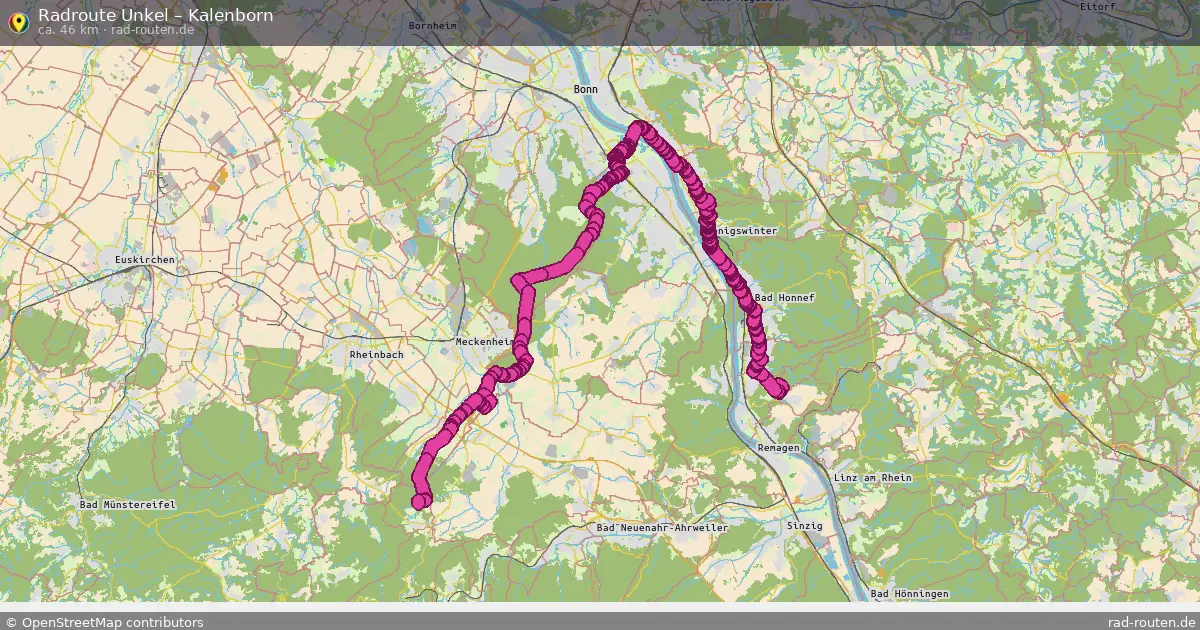 Radtour Unkel – Kalenborn
