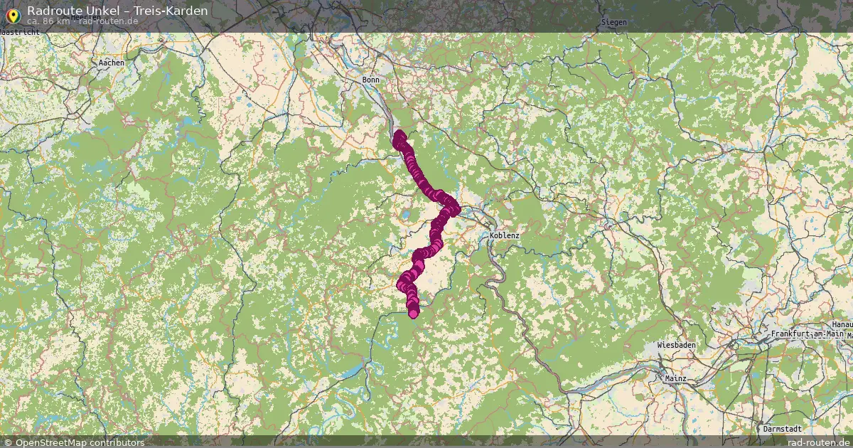 Radtour Unkel – Treis-Karden