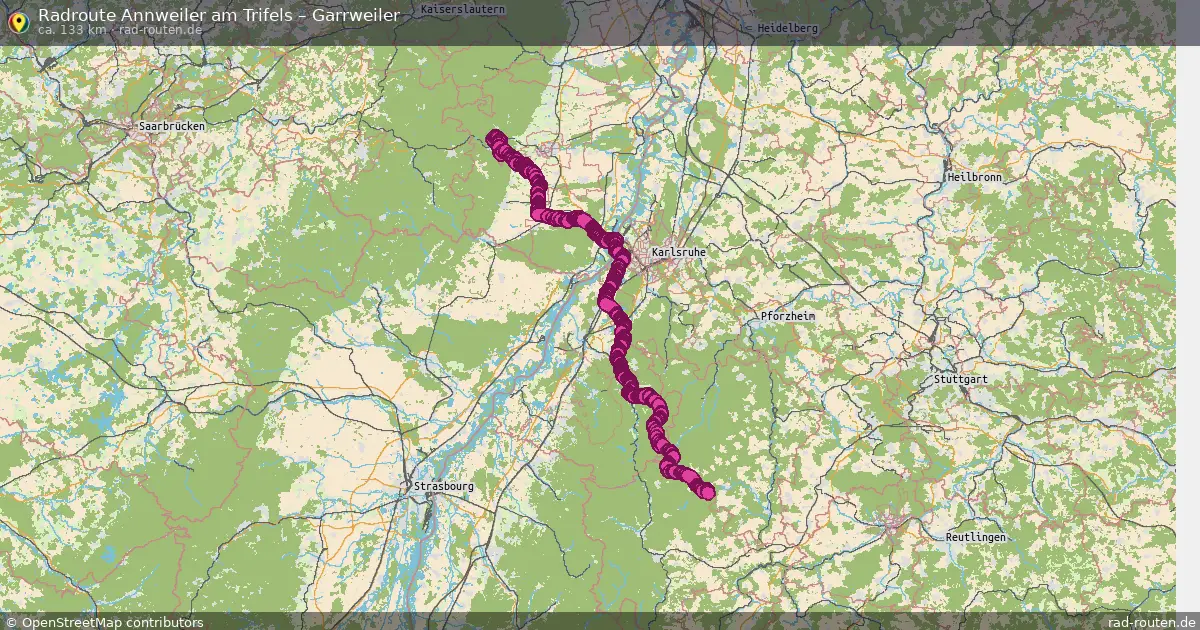 Radtour Annweiler Am Trifels – Garrweiler
