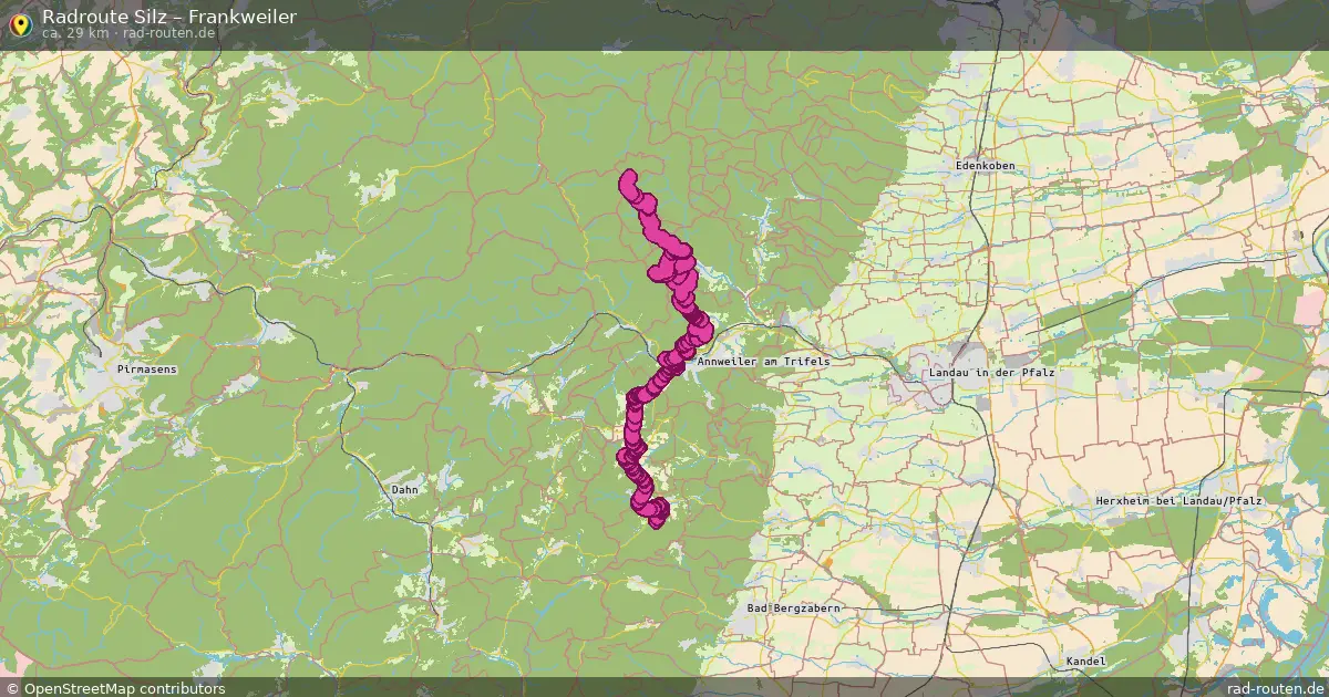 Radtour Silz – Frankweiler
