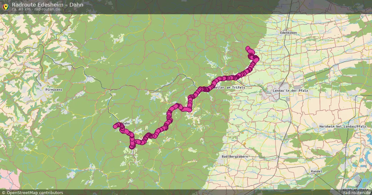 Radtour Edesheim – Dahn