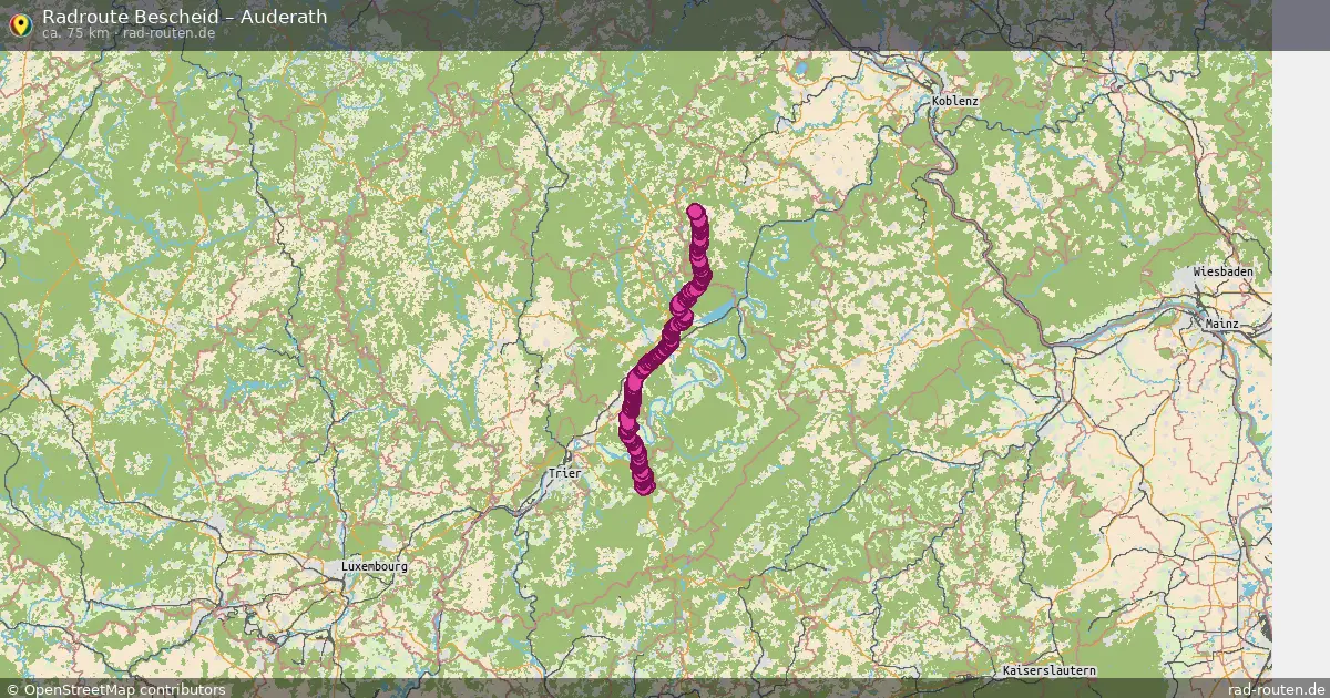 Radtour Bescheid – Auderath