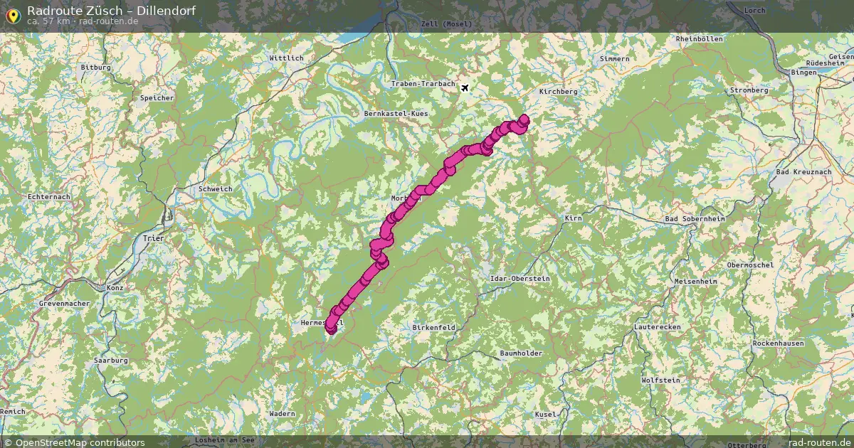 Radtour Züsch – Dillendorf