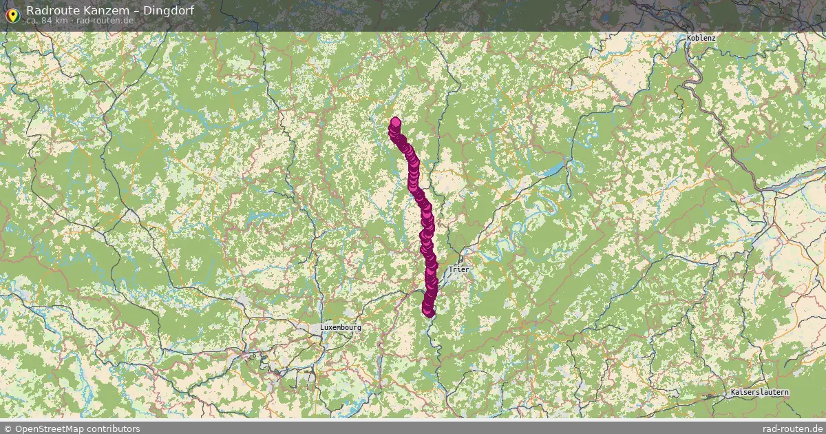 Radtour Kanzem – Dingdorf