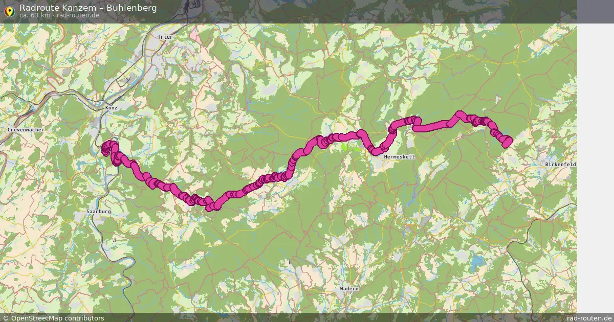 Radtour Kanzem – Buhlenberg
