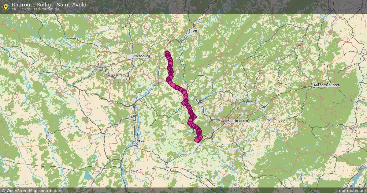 Radtour Köllig – Saint-Avold