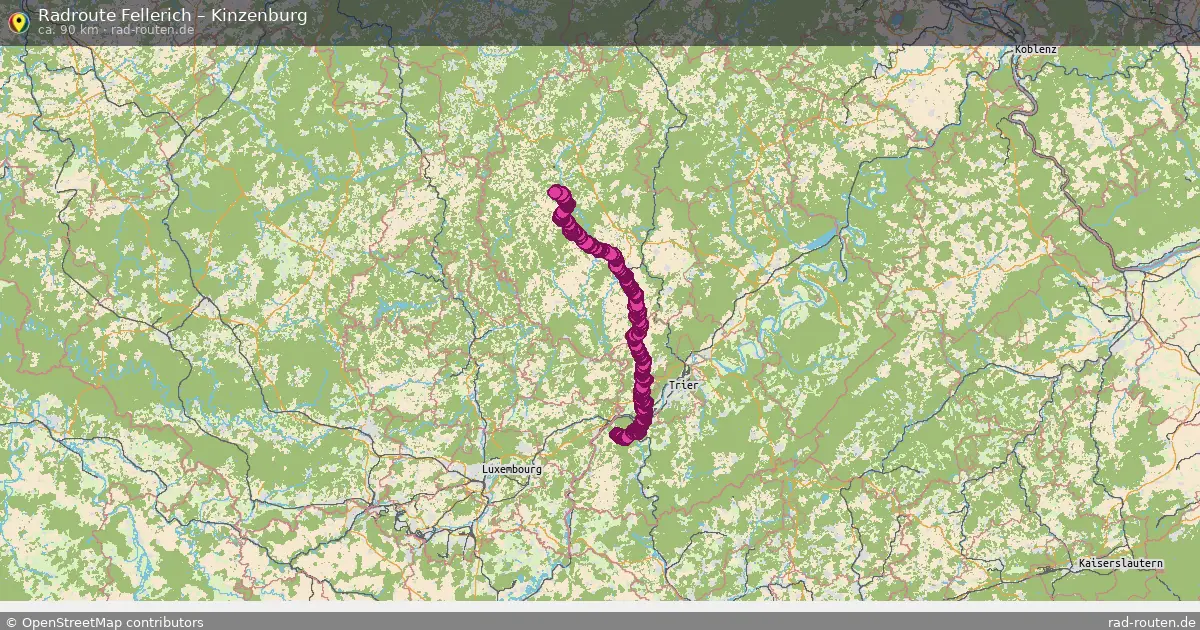 Radtour Fellerich – Kinzenburg