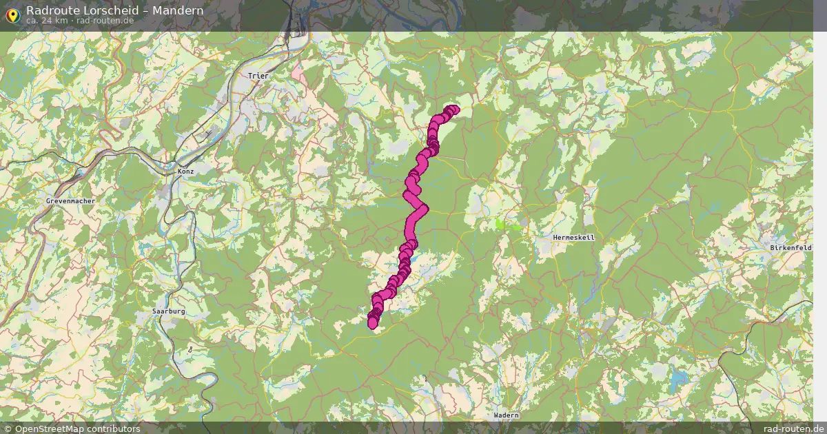 Radtour Lorscheid – Mandern