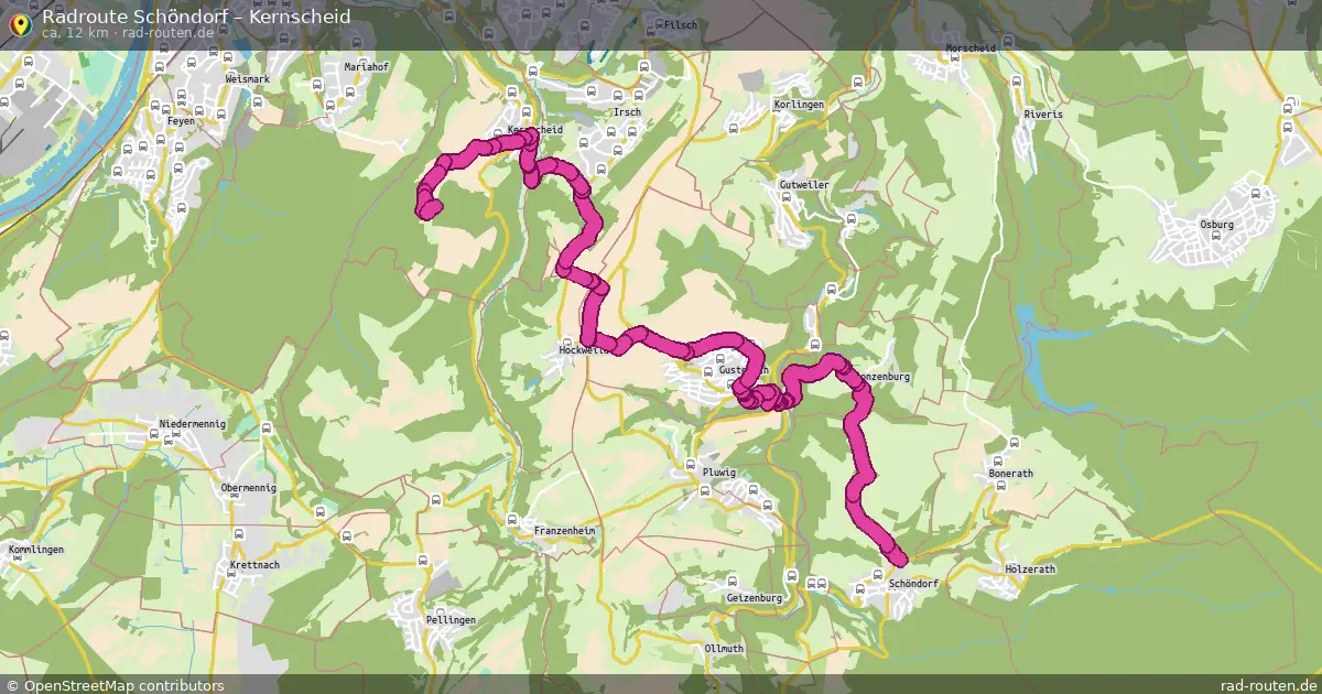 Radtour Schöndorf – Kernscheid