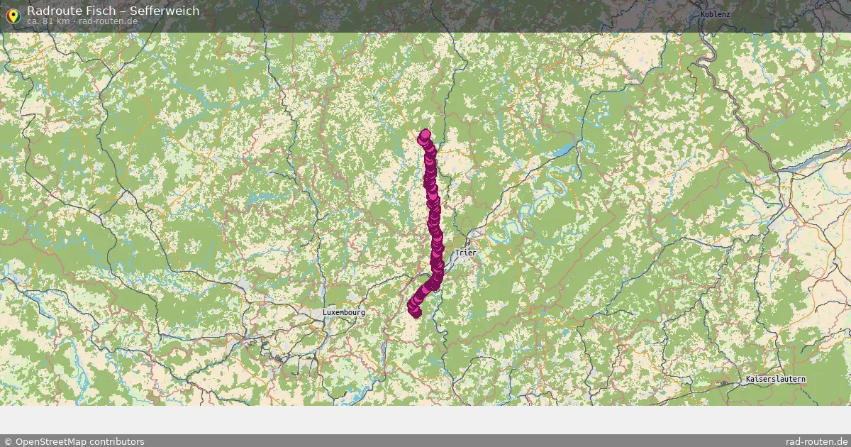 Radtour Fisch – Sefferweich