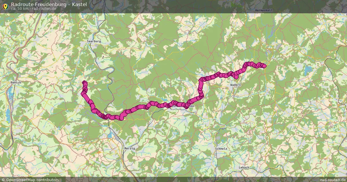 Radtour Freudenburg – Kastel