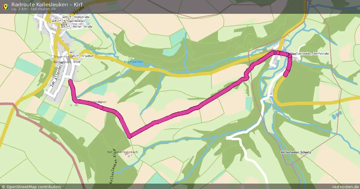 Radtour Kollesleuken – Kirf