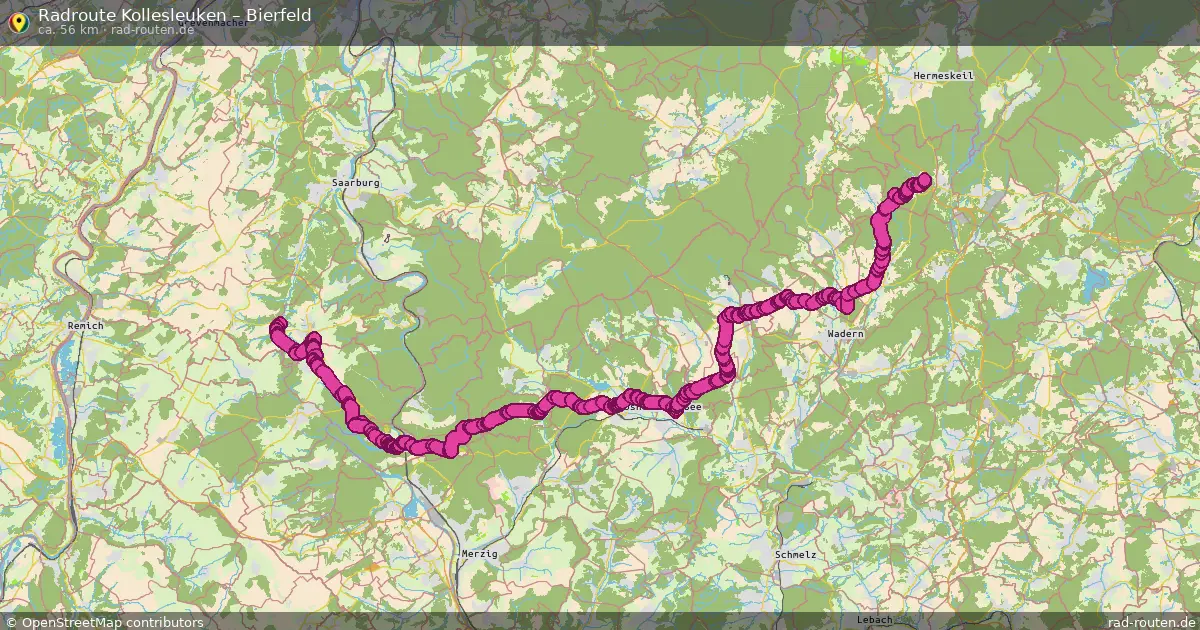 Radtour Kollesleuken – Bierfeld