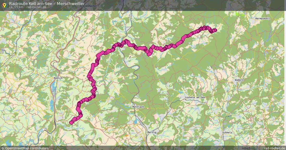 Radtour Kell Am See – Merschweiller