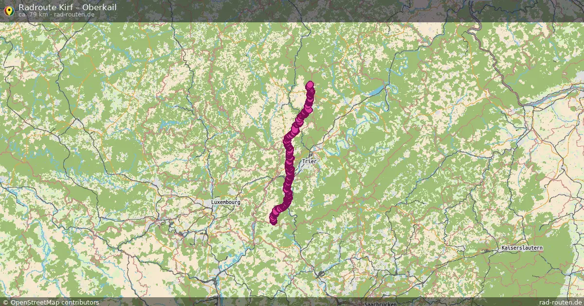 Radtour Kirf – Oberkail