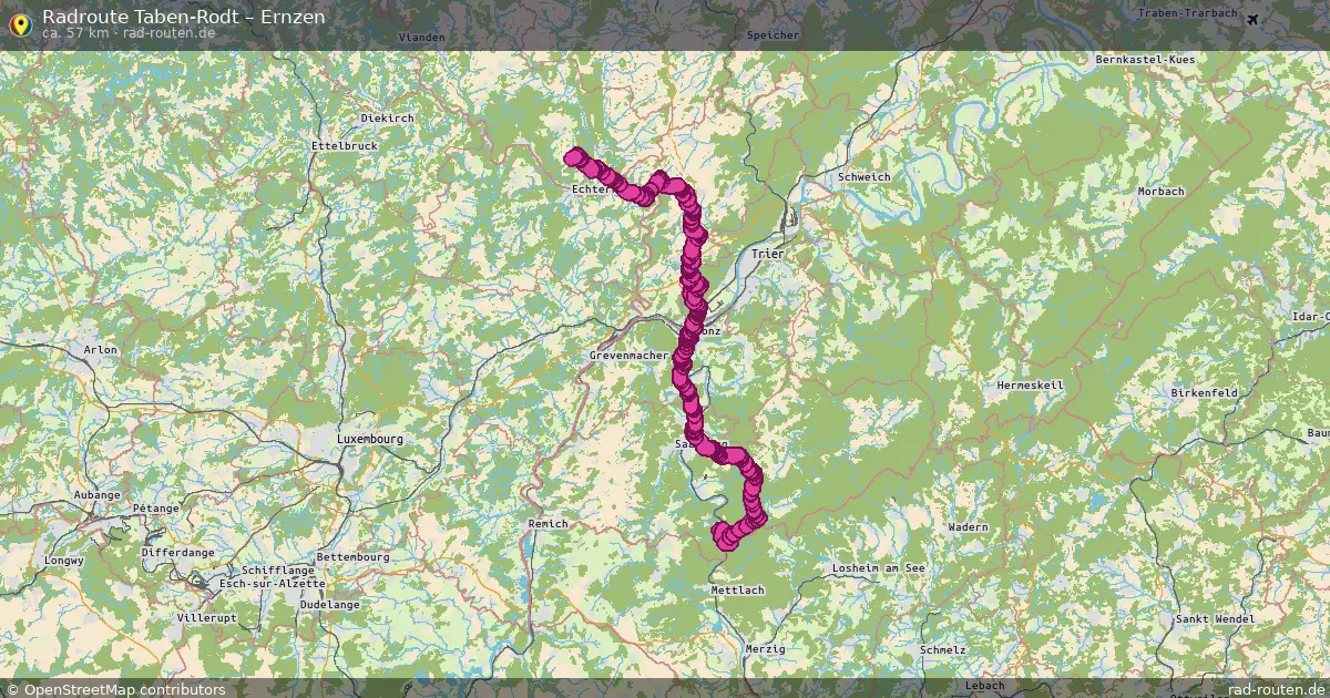 Radtour Taben-Rodt – Ernzen