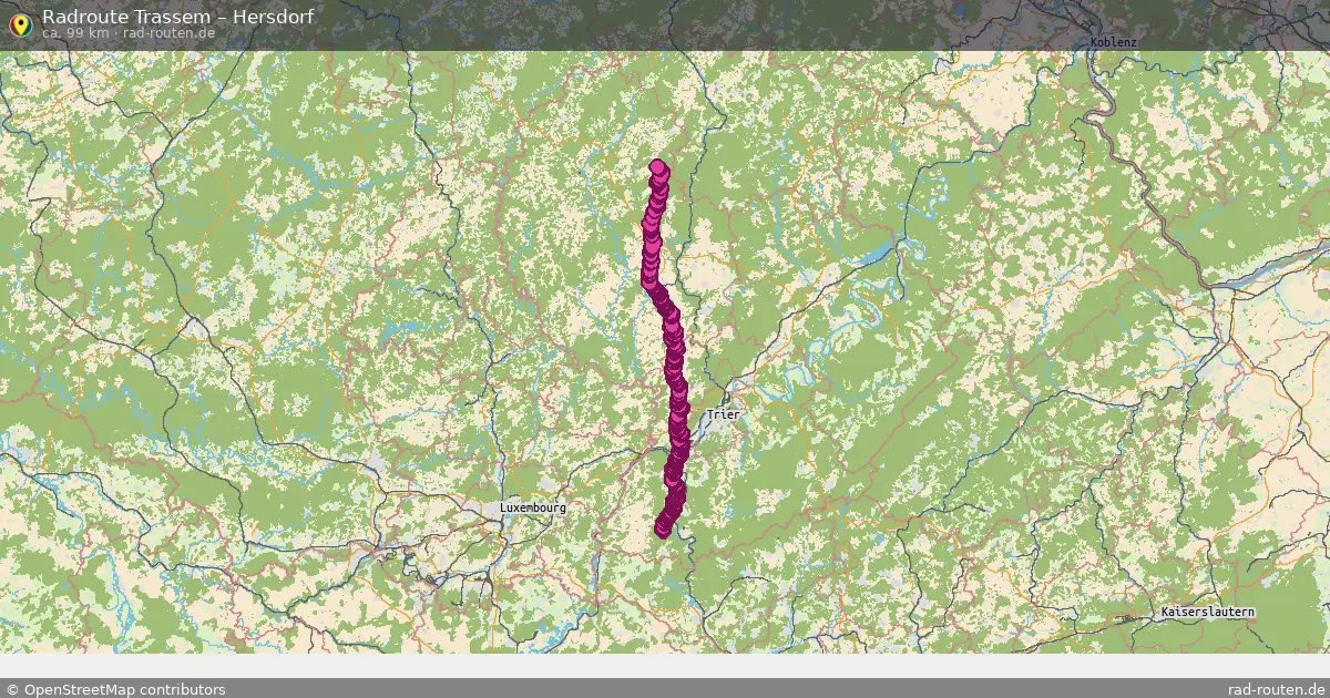 Radtour Trassem – Hersdorf