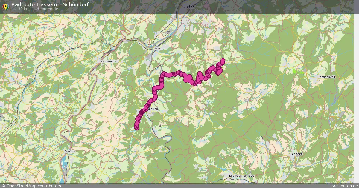 Radtour Trassem – Schöndorf