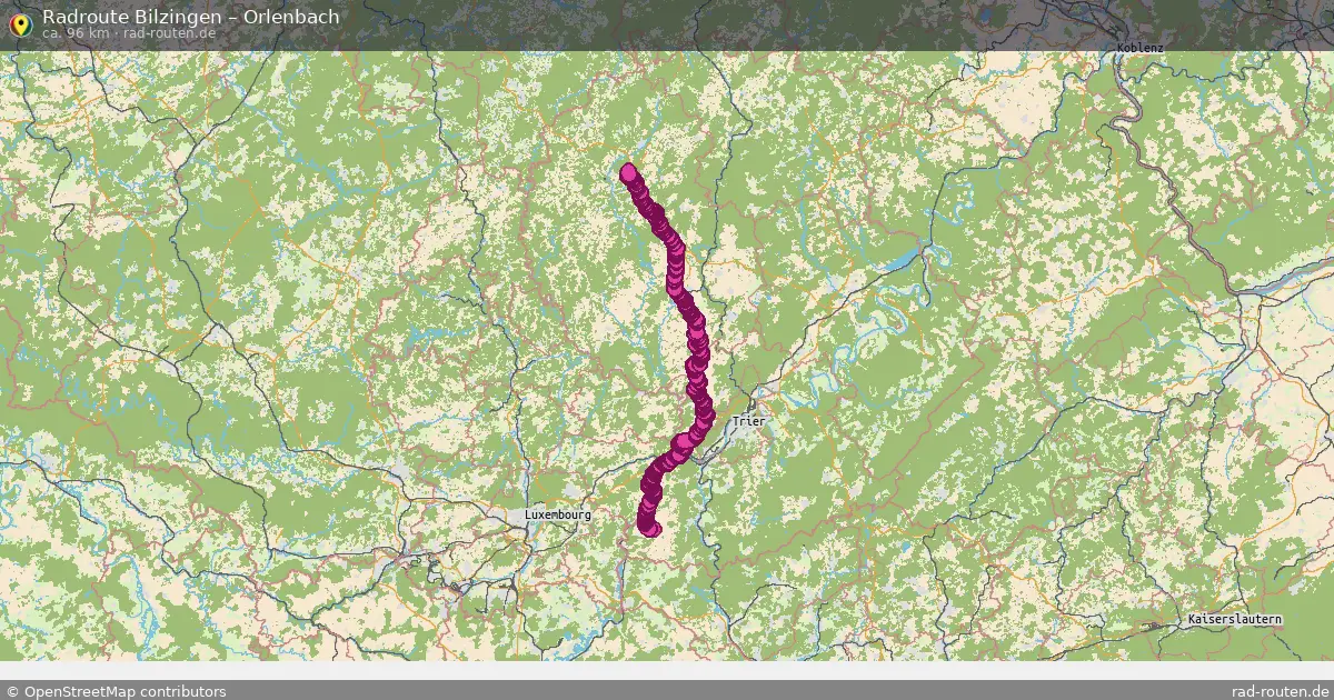 Radtour Bilzingen – Orlenbach