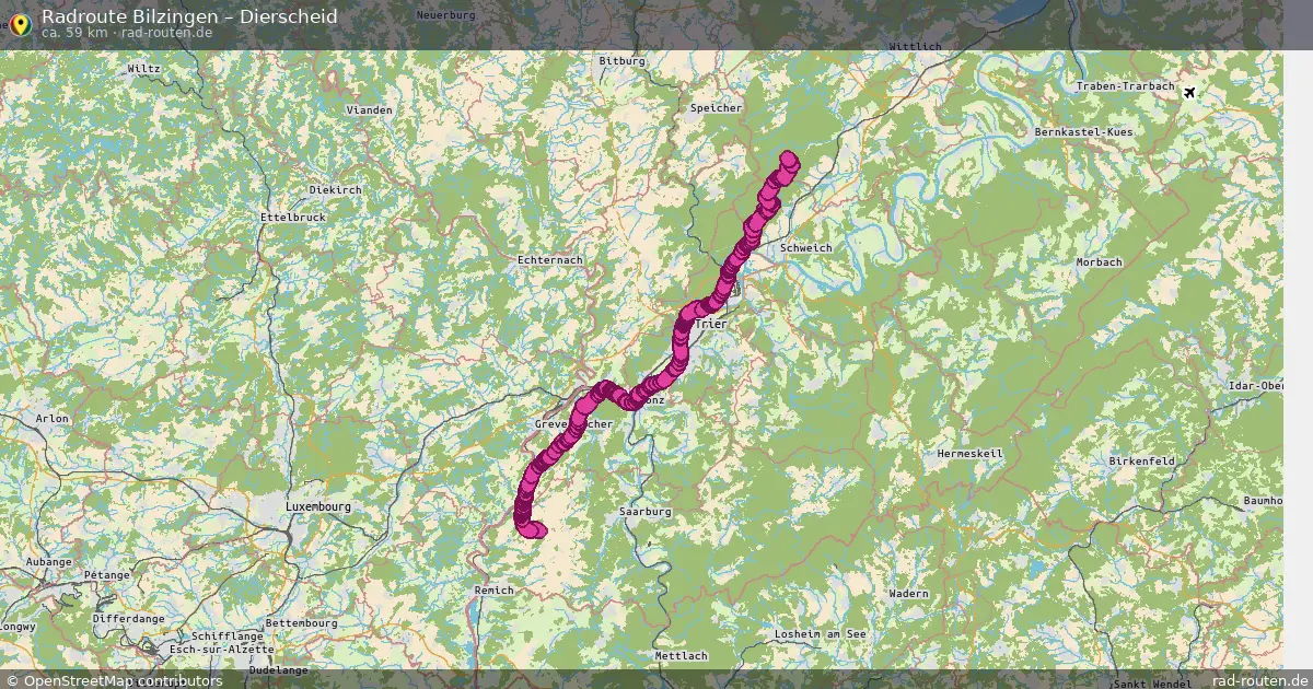 Radtour Bilzingen – Dierscheid