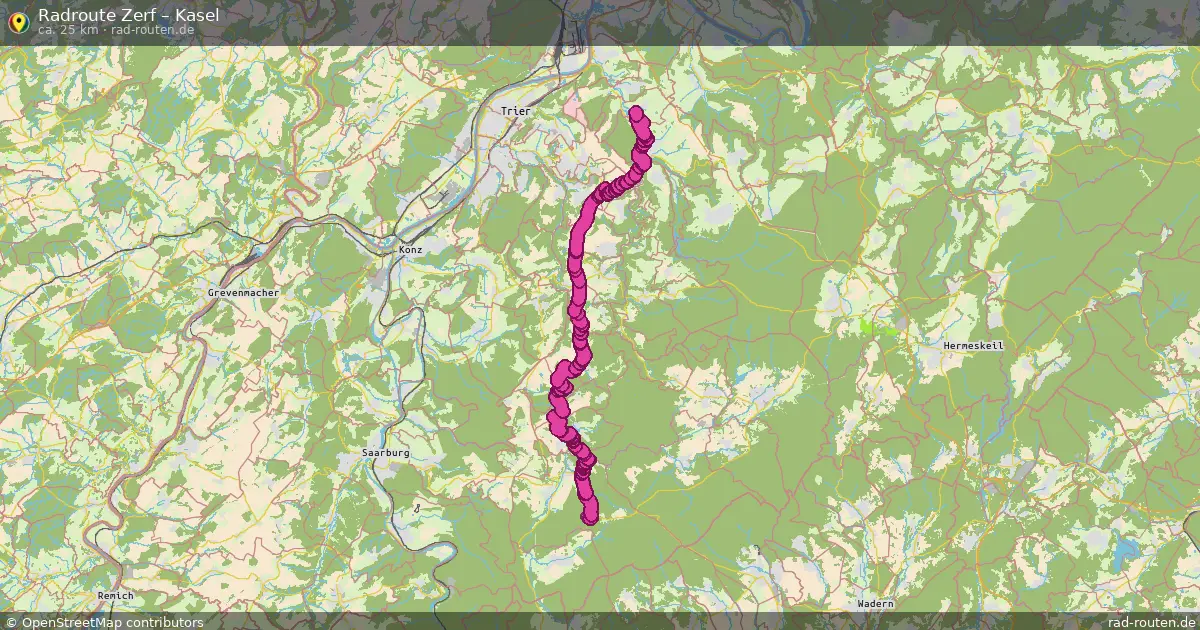 Radtour Zerf – Kasel