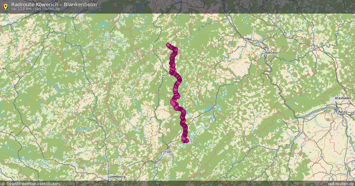 Radtour Köwerich – Blankenheim