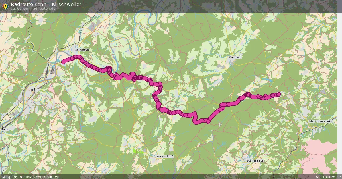 Radtour Kenn – Kirschweiler