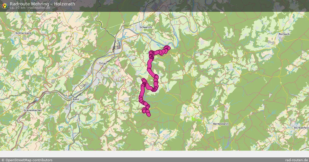 Radtour Mehring – Holzerath